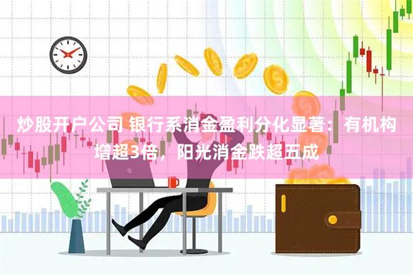炒股开户公司 银行系消金盈利分化显著：有机构增超3倍，阳光消金跌超五成